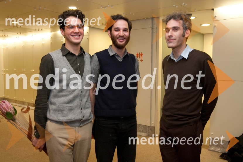 Ben Salfdie in Josh Salfdie, režiserja in Ronald Bronstein, igralec20. ljubljanski mednarodni filmski festival LIFFe, podelitev nagrad