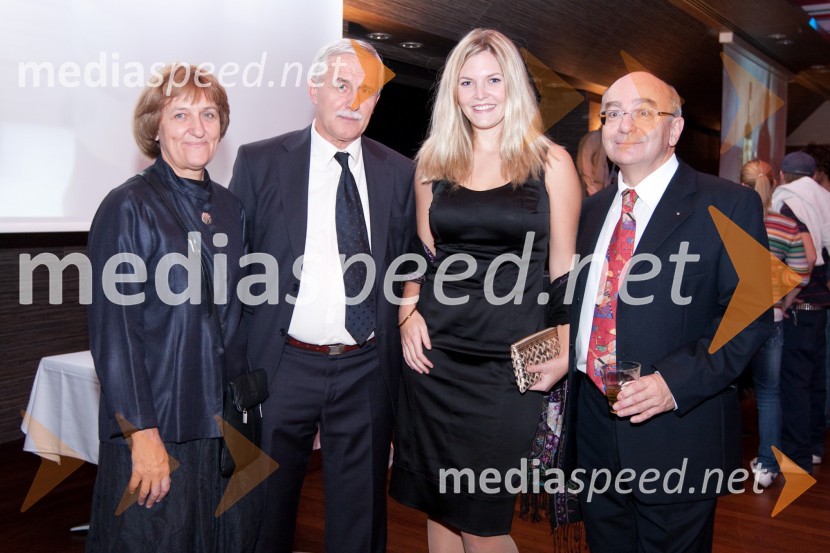 Jana Kramberger, Sašo Kranjc, Jasmina Žagar, podjetnica in  	 Mitja Rotovnik, direktor Cankarjevega doma20. ljubljanski mednarodni filmski festival LIFFe, podelitev nagrad