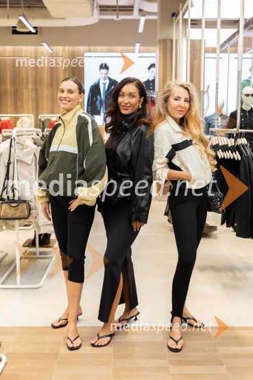  Rebecca Gliha, spletna vplivnica;  Sabrina Vidovič;  Hajdi Korošec Jazbinšek, pevkaNajvečji Stradivarius v Sloveniji, otvoritev Citycenter Celje