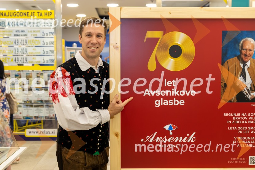  Sašo  Avsenik, glasbenikAnsambel Saša Avsenika, Europark 26. rojstni dan