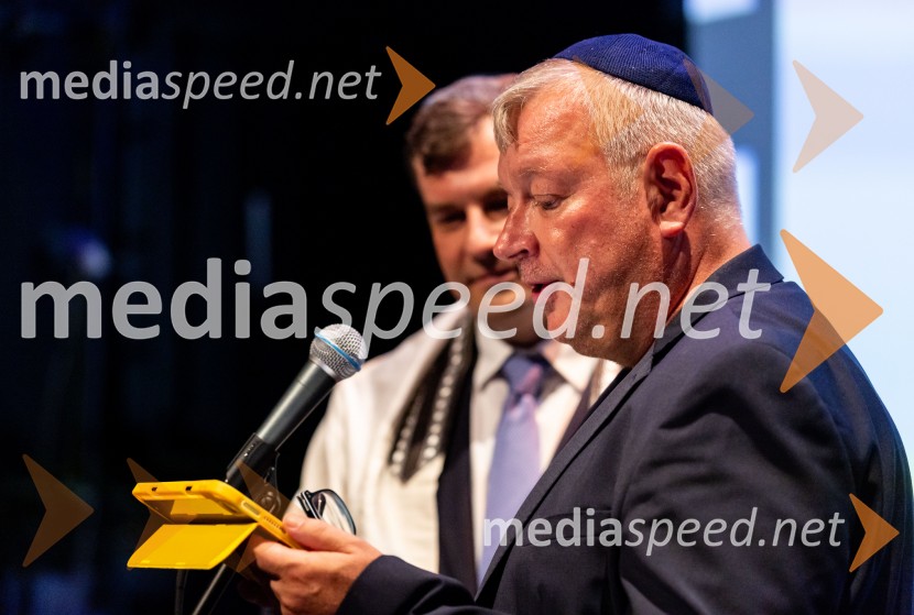  ... ;  Robert Waltl, direktor, Mini teaterEvropski dnevi judovske kulture, odprtje razstave in koncert skupine Hamsa