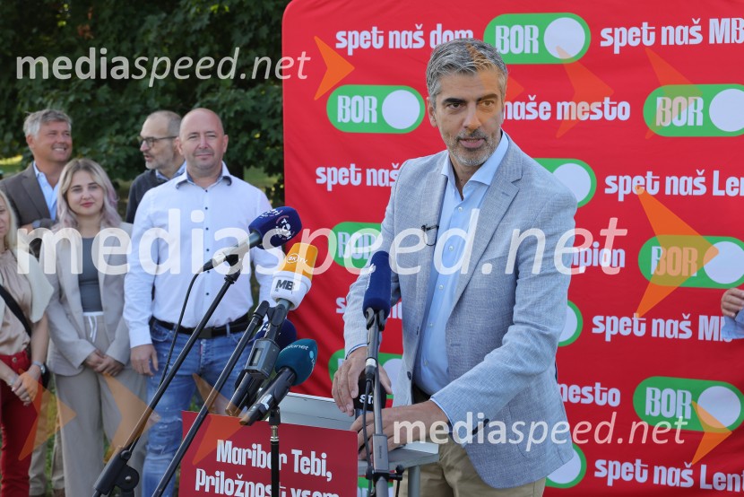 Bor Greiner napovedal kandidaturo za župana MOM