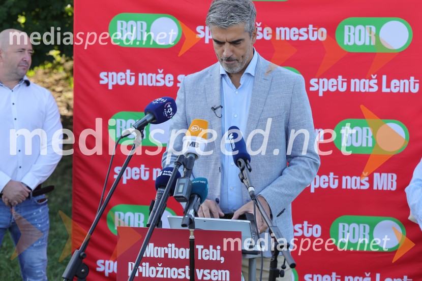 Bor Greiner napovedal kandidaturo za župana MOM