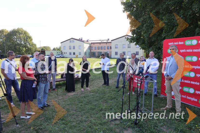 Bor Greiner napovedal kandidaturo za župana MOM