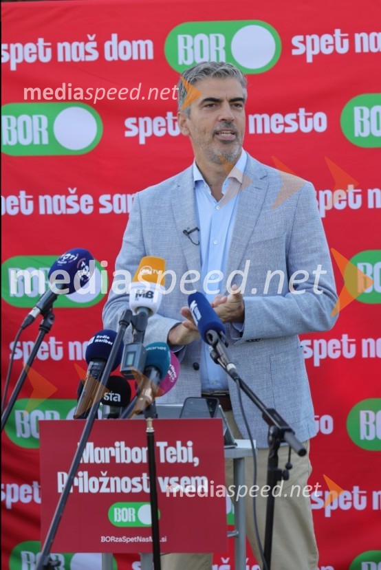 Bor Greiner napovedal kandidaturo za župana MOM