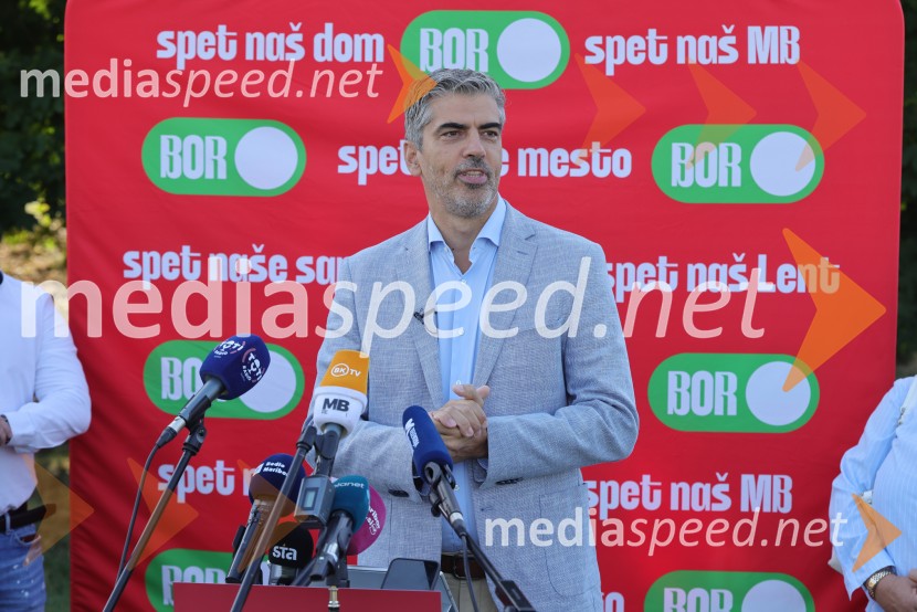 Bor Greiner napovedal kandidaturo za župana MOM