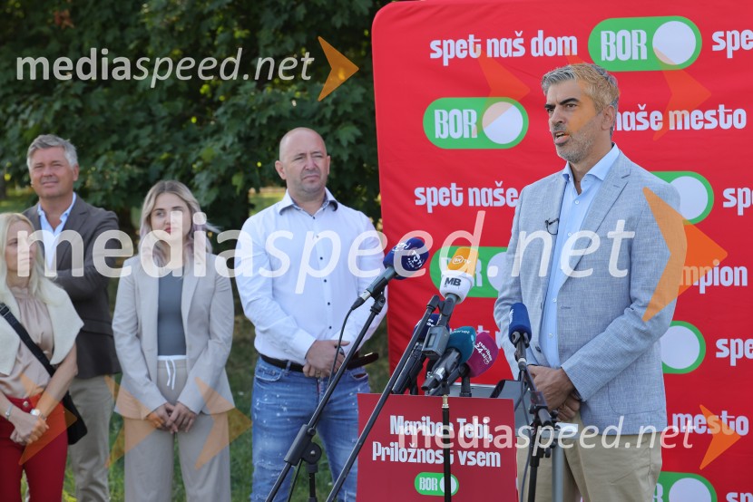 Bor Greiner napovedal kandidaturo za župana MOM