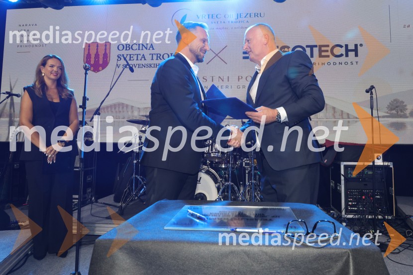 Položitev temeljnega kamna za Vrtec ob jezeru in koncert Petar Grašo