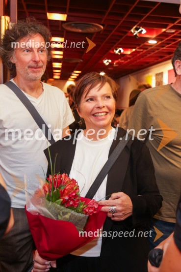  Uroš Rakovec, glasbenik;  Vesna  Slapar, igralkaOsem ur ni ves dan, premiera, Prešernovo gledališče Kranj