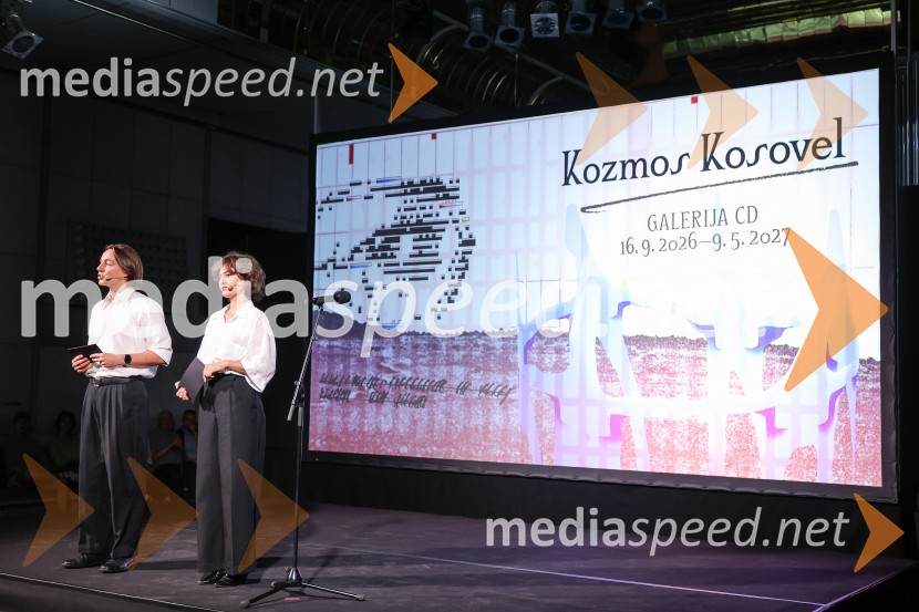 Odprtje razstave Kozmos Kosovel