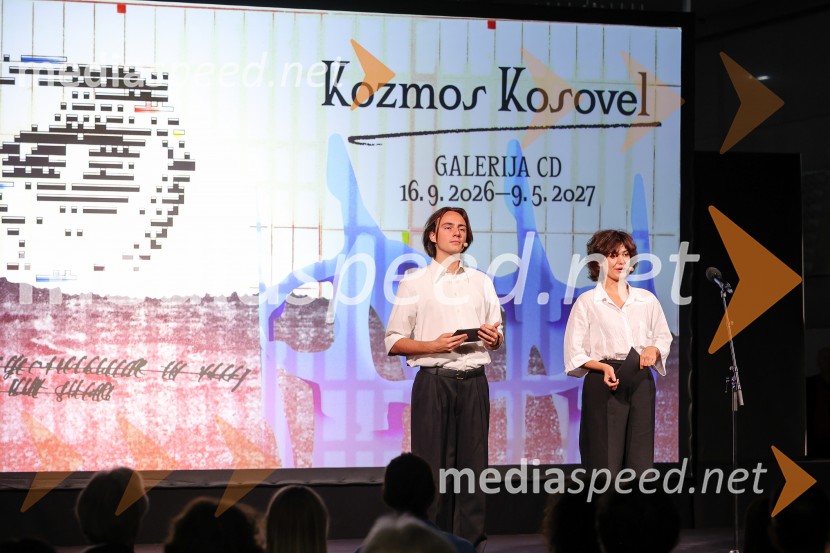 Odprtje razstave Kozmos Kosovel