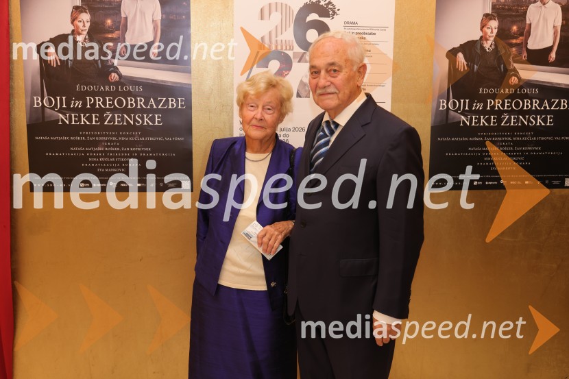 Boji in preobrazbe neke ženske, predpremiera, SNG Maribor