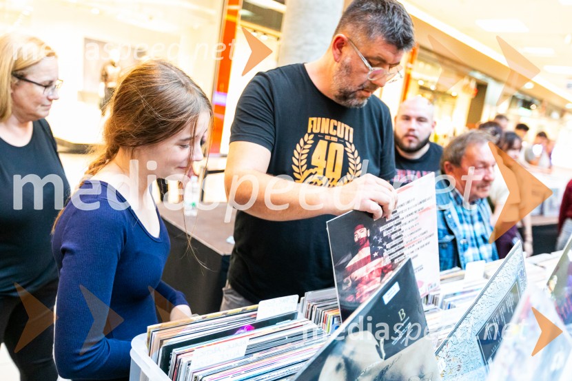 Sejem gramofonskih plošč, Citycenter, Celje