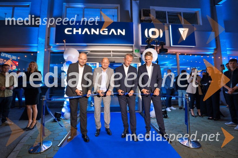 Changan Center Ljubljana, otvoritev novega salona