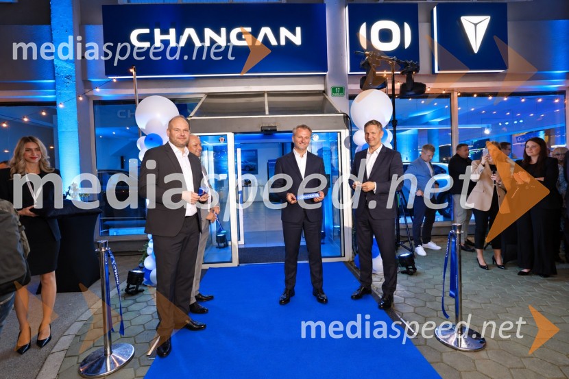Changan Center Ljubljana, otvoritev novega salona