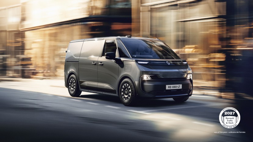 Renault Trafic Van E-Tech electric, mednarodni dostavnik leta 2027