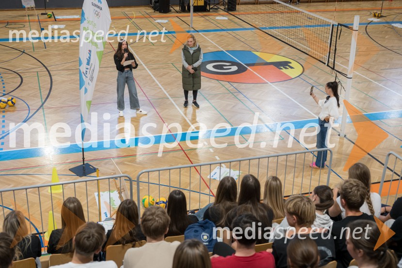Športno popoldne z Vesno Ponorac, Hitradiem Center in Olimpijskim komitejem Slovenije
