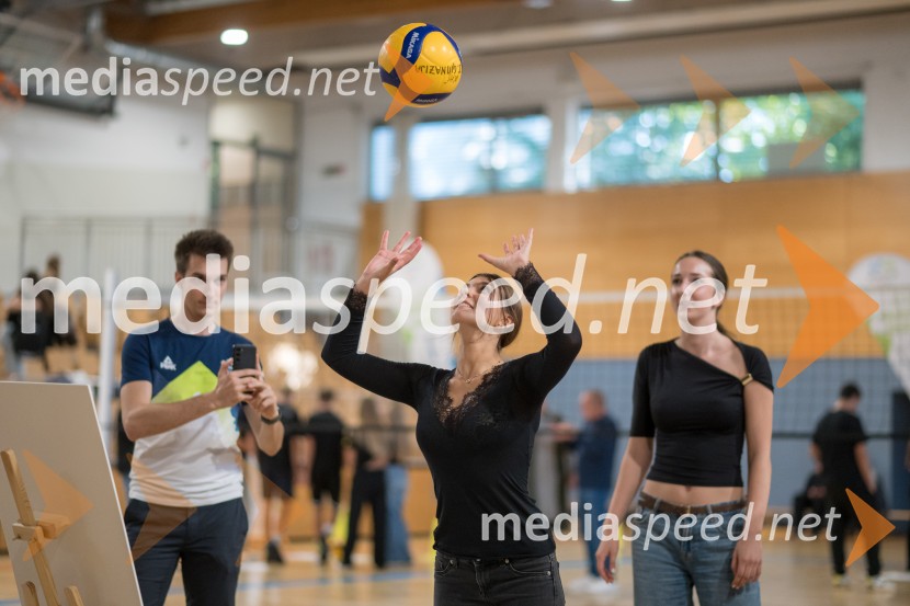 Športno popoldne z Vesno Ponorac, Hitradiem Center in Olimpijskim komitejem Slovenije