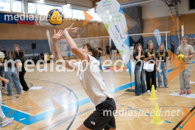 Športno popoldne z Vesno Ponorac, Hitradiem Center in Olimpijskim komitejem Slovenije