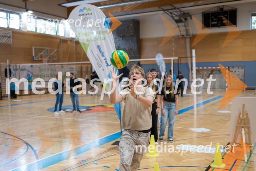 Športno popoldne z Vesno Ponorac, Hitradiem Center in Olimpijskim komitejem Slovenije