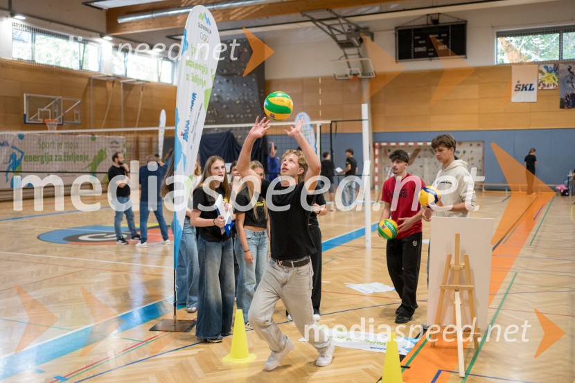Športno popoldne z Vesno Ponorac, Hitradiem Center in Olimpijskim komitejem Slovenije