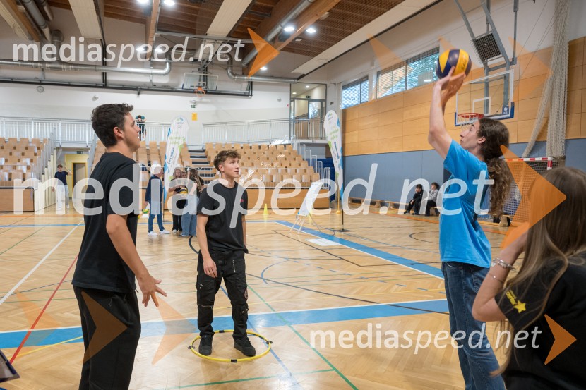 Športno popoldne z Vesno Ponorac, Hitradiem Center in Olimpijskim komitejem Slovenije