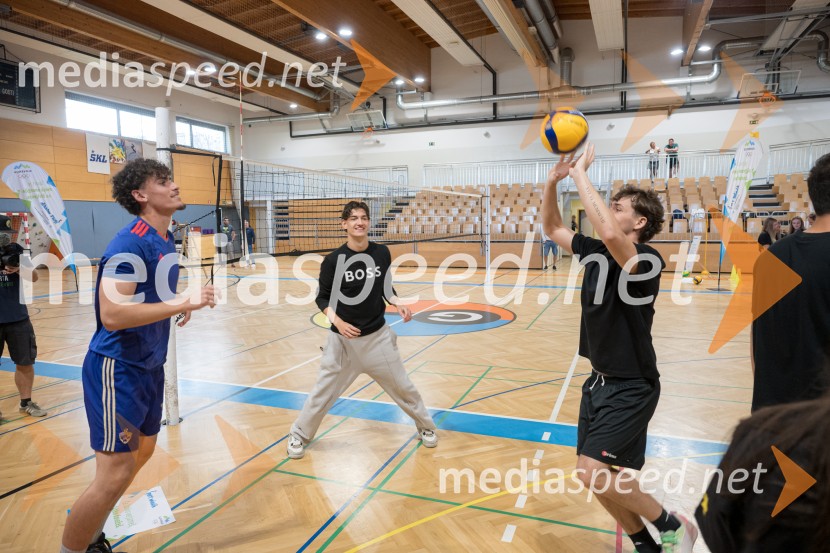 Športno popoldne z Vesno Ponorac, Hitradiem Center in Olimpijskim komitejem Slovenije