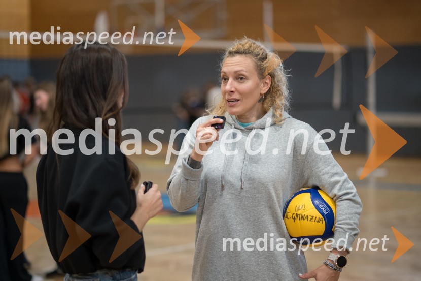  Vesna Ponorac, igralka, moderatorka;  Ilka Štuhec, nekdanja slovenska alpska smučarkaŠportno popoldne z Vesno Ponorac, Hitradiem Center in Olimpijskim komitejem Slovenije