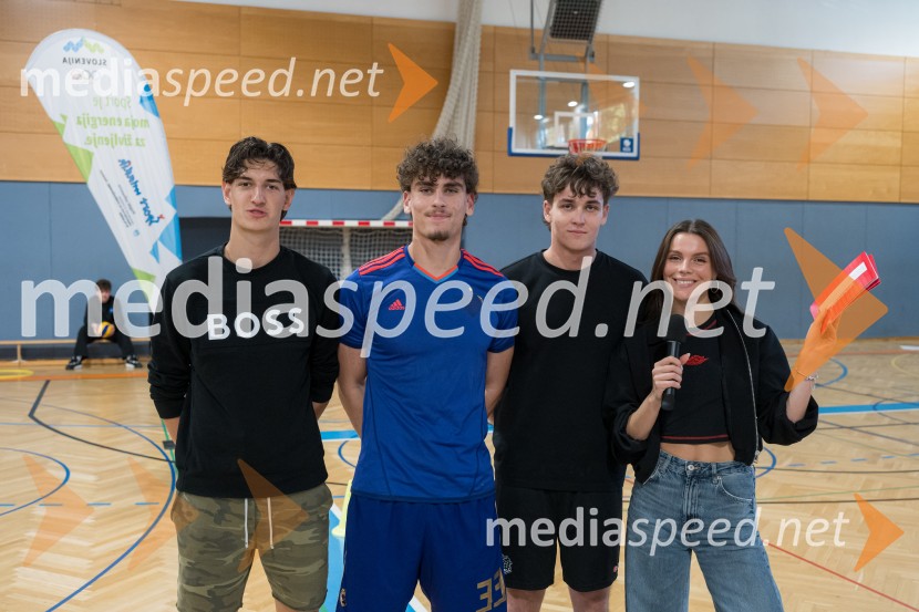  ... ;  ... ;  ... ;  Vesna Ponorac, igralka, moderatorkaŠportno popoldne z Vesno Ponorac, Hitradiem Center in Olimpijskim komitejem Slovenije