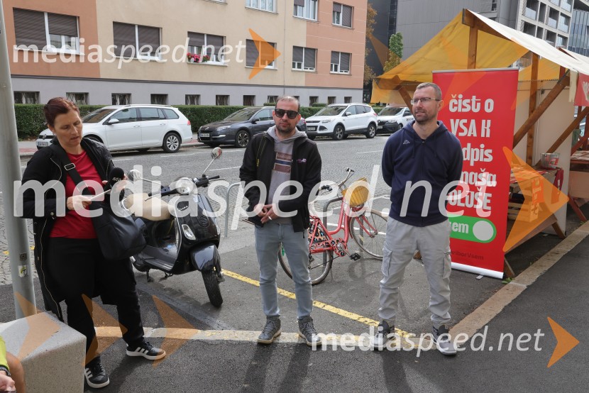 Bor Greiner vložil župansko kandidaturo s podporo volivk in volivcev