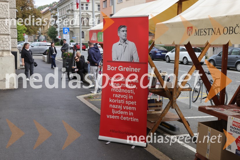 Bor Greiner vložil župansko kandidaturo s podporo volivk in volivcev