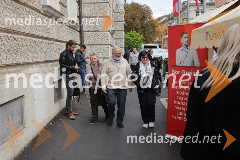 Bor Greiner vložil župansko kandidaturo s podporo volivk in volivcev