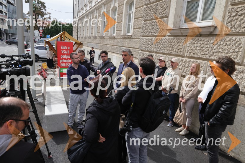 Bor Greiner vložil župansko kandidaturo s podporo volivk in volivcev