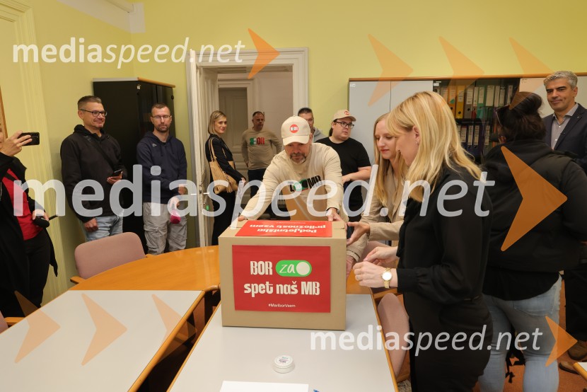 Bor Greiner vložil župansko kandidaturo s podporo volivk in volivcev