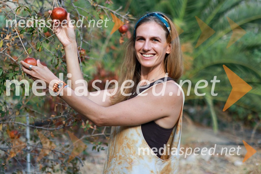 Tereza Poljanič in kulinarični joga oddih na Kreti
