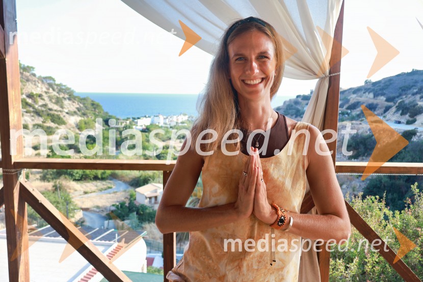 Tereza Poljanič in kulinarični joga oddih na Kreti