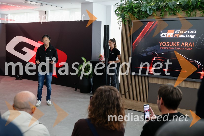 Toyota GR, tiskovna konferenca