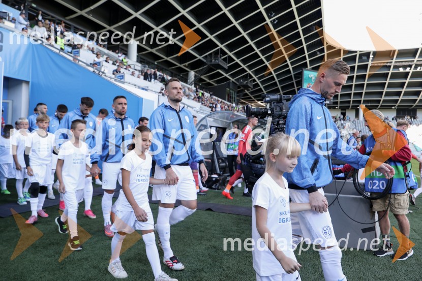Prvi preizkus v Ligi narodov: Slovenija in Škotska pomerili moči v Stožicah