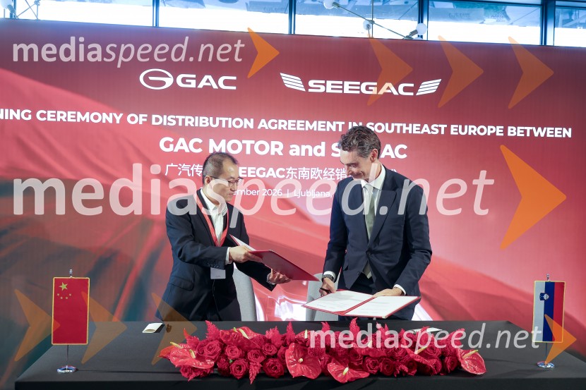 GAC prvič uradno v Sloveniji: na trg s štirimi modeli