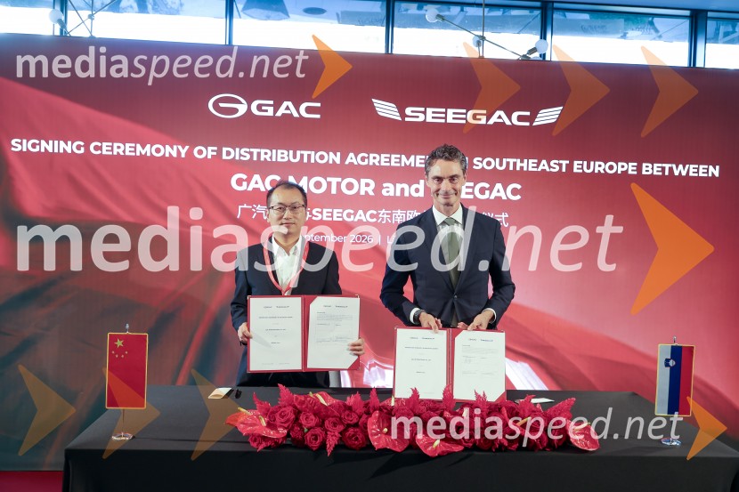 GAC prvič uradno v Sloveniji: na trg s štirimi modeli