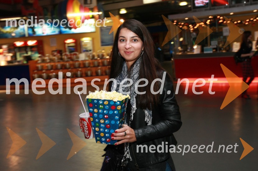 Mirjam HancmanMlada luna, vip premiera filma, TV RTS Maribor