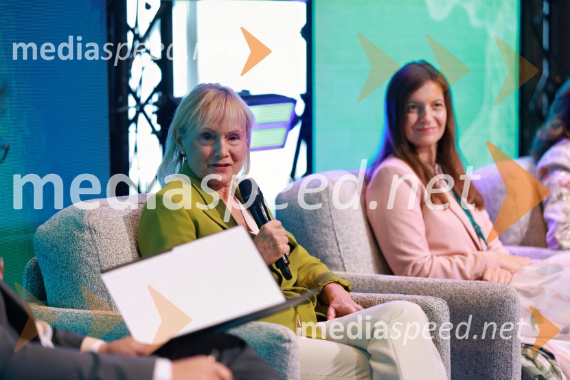 Zlata Tavčar, direktorica Tax-Fin-Lex; dr. Vida Groznik, znanstvena direktorica Kompetenčnega centra za umetno inteligencoManagerski kongres 2026, petek