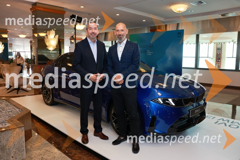  Glenn  Schmidt, Podpredsednik za globalni trajnostni razvoj skupine BMW ;  Aleš Suhorepec, generalni direktor, BMW SlovenijaManagerski kongres 2026, petek