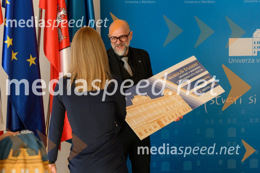 Najboljši študent Univerze v Mariboru v študijskem letu 2025/2026 je Nejc Podkoritnik