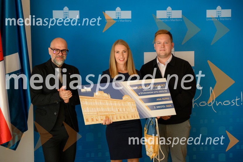 Najboljši študent Univerze v Mariboru v študijskem letu 2025/2026 je Nejc Podkoritnik