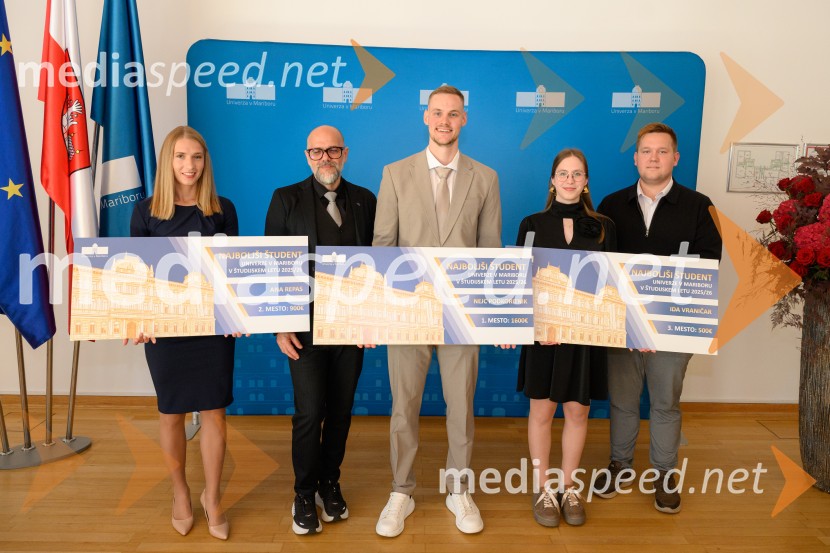 Najboljši študent Univerze v Mariboru v študijskem letu 2025/2026 je Nejc Podkoritnik
