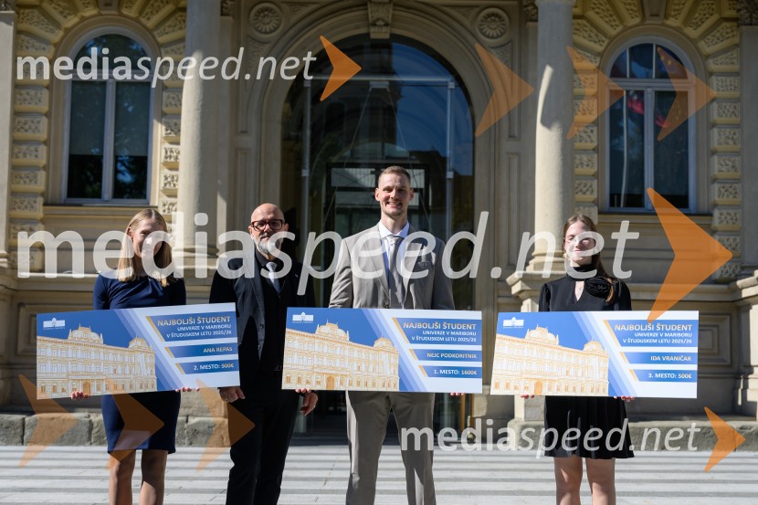 Najboljši študent Univerze v Mariboru v študijskem letu 2025/2026 je Nejc Podkoritnik
