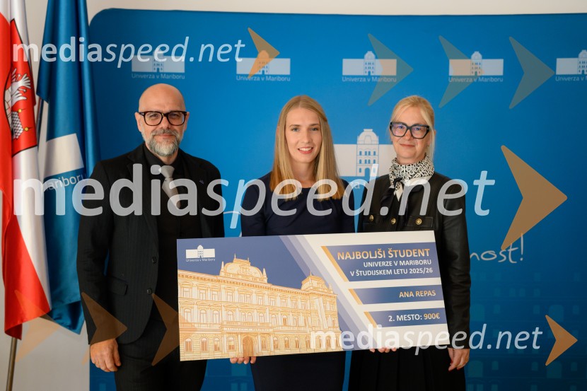Najboljši študent Univerze v Mariboru v študijskem letu 2025/2026 je Nejc Podkoritnik