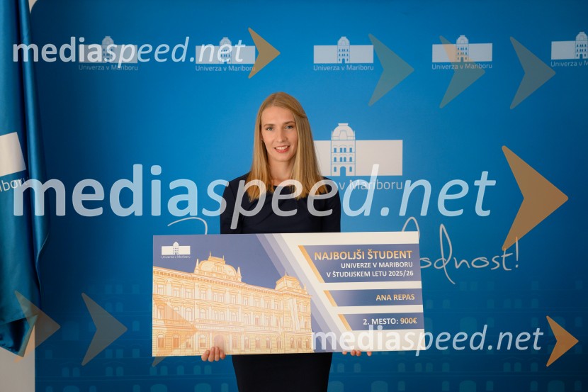 Najboljši študent Univerze v Mariboru v študijskem letu 2025/2026 je Nejc Podkoritnik