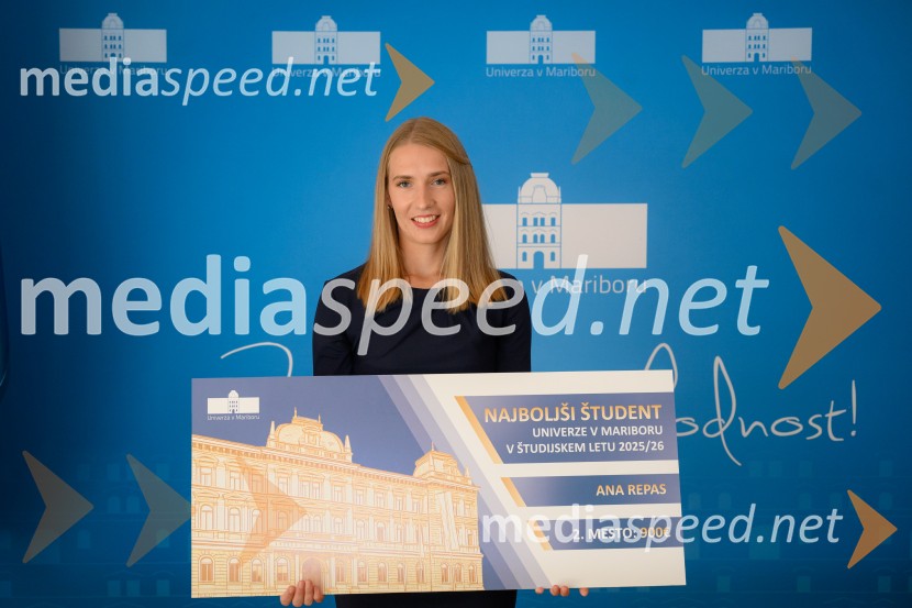 Najboljši študent Univerze v Mariboru v študijskem letu 2025/2026 je Nejc Podkoritnik